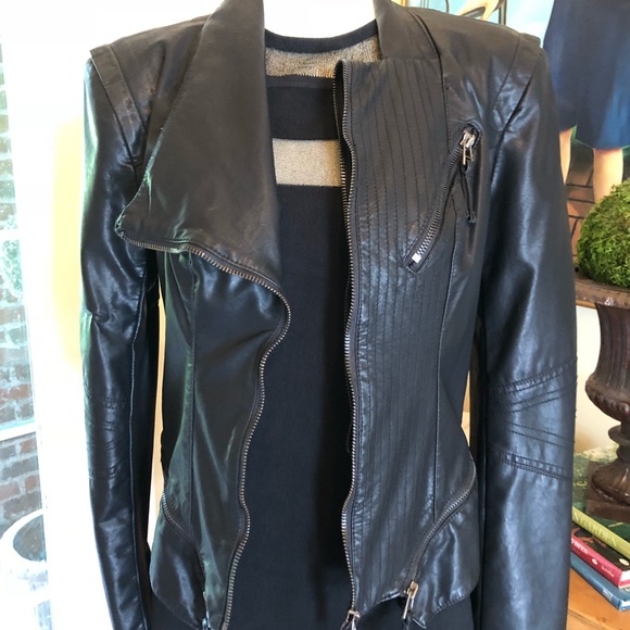 Blank NYC Jackets & Blazers - Nordstrom Motorcycle jacket Black Like New